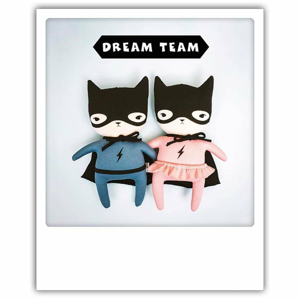 Postkarte | dream team puppets
