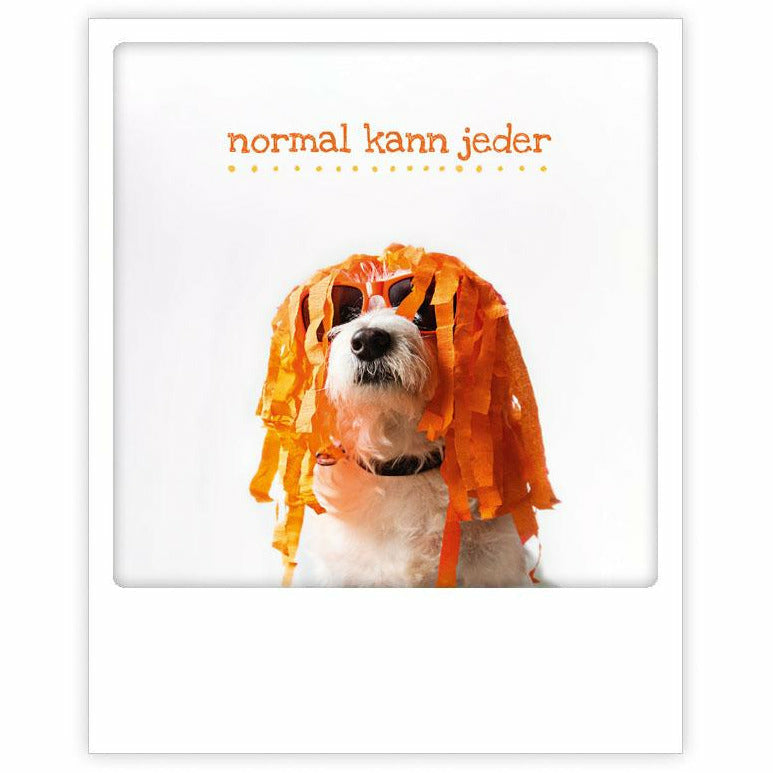 Postkarte | normal kann jeder
