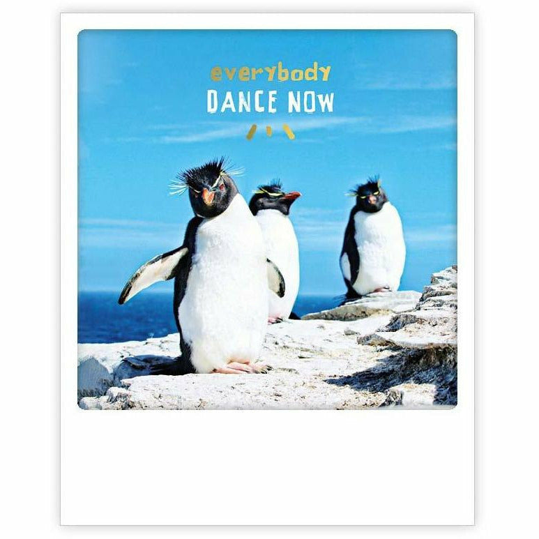 Postkarte | everybody dance now