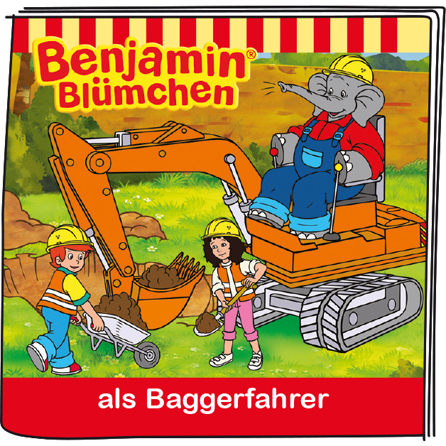 Tonie | Benjamin Blümchen - Benjamin als Baggerfahrer
