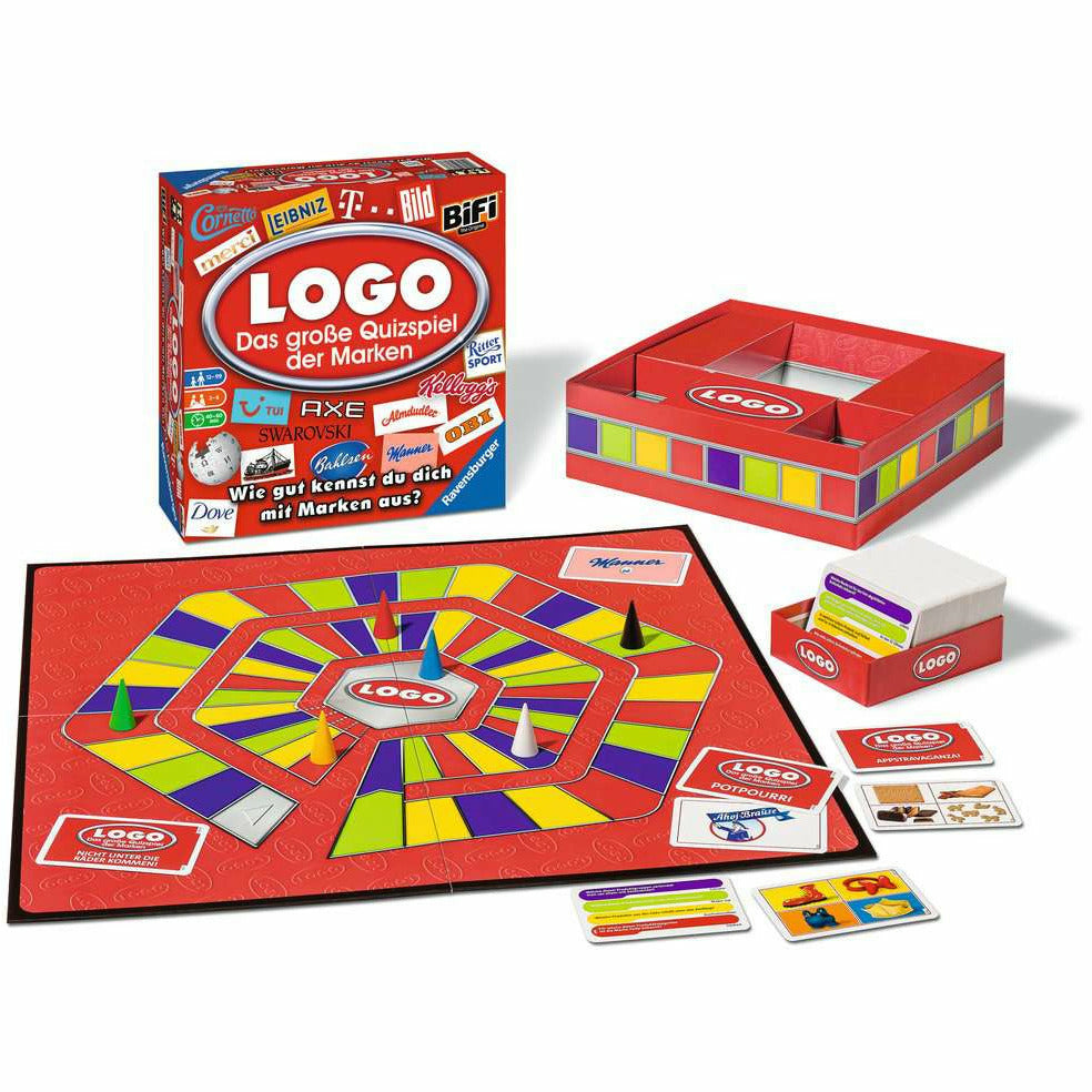 Logospiel der Marken D