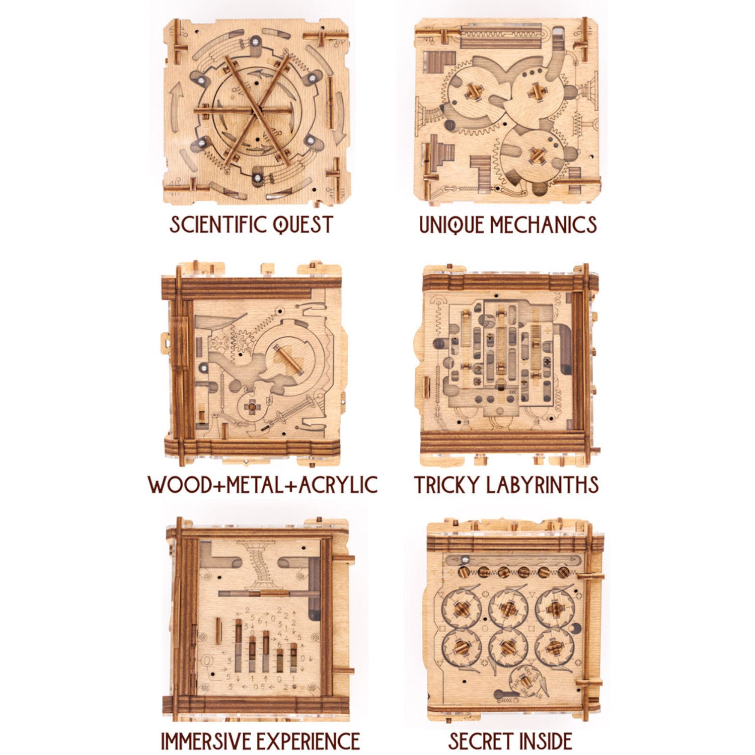 Cluebox | Escape Room in einer Box | Cambridge Labyrinth