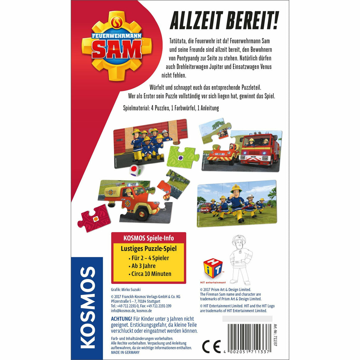 KOSMOS | Feuerwehrmann Sam - Allzeit bereit!