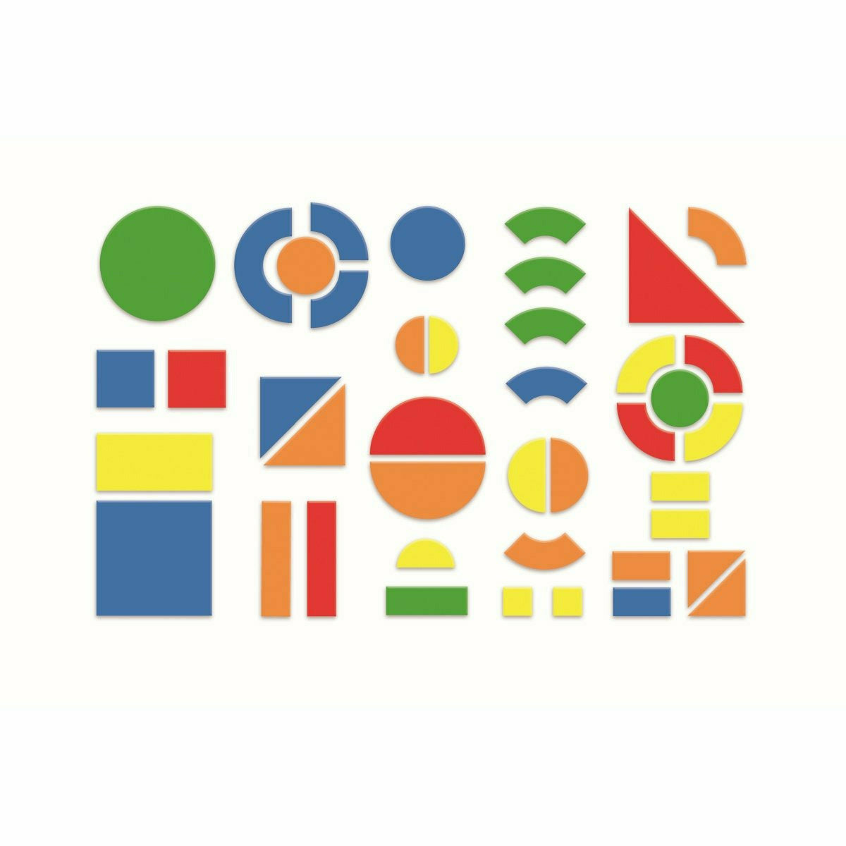 Djeco | Holz Magnete: Geoform *