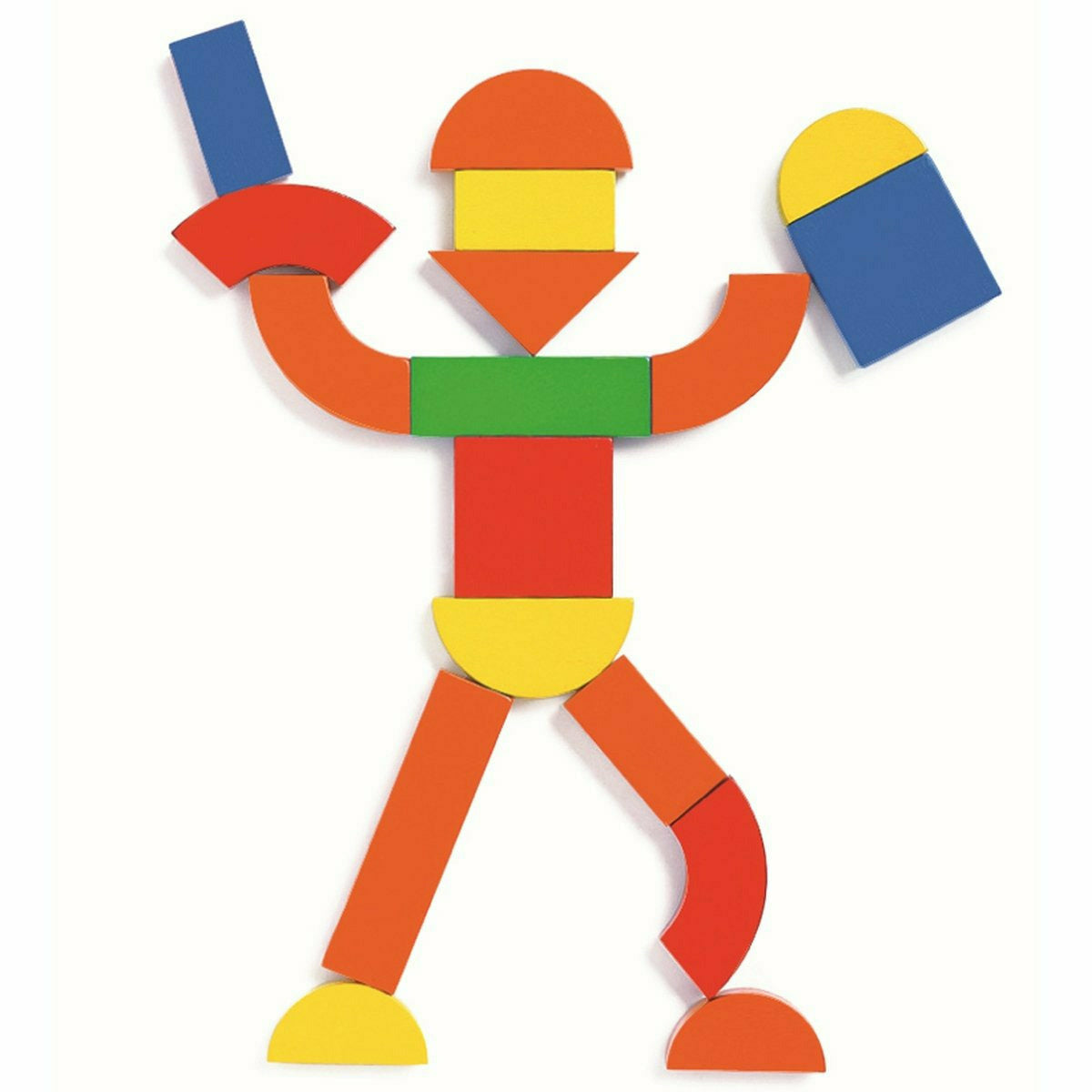 Djeco | Holz Magnete: Geoform *