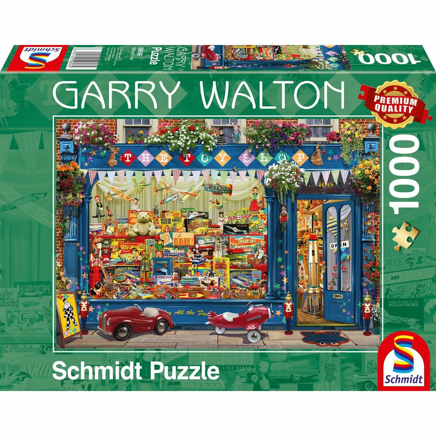 Puzzle | Spielzeugladen | Garry Walton | 1.000 Teile