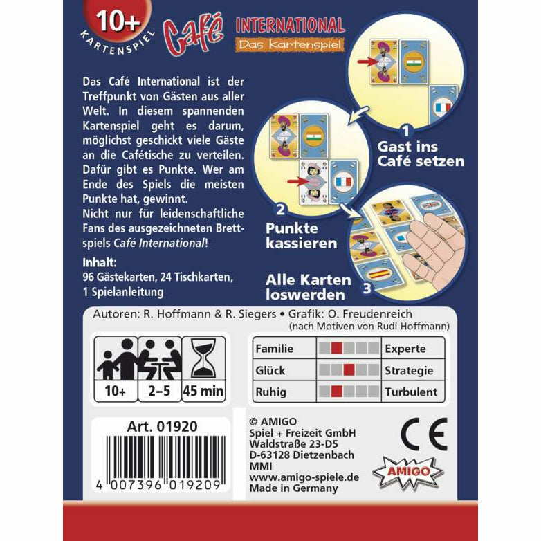 Café International Kartenspiel