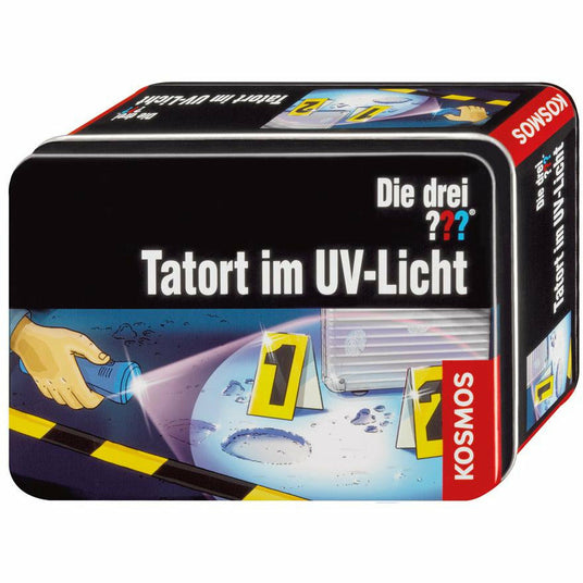 Die drei ??? Tatort im UV-Licht (große Dose)