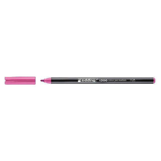 Fasermaler edding 1300 color pen, ca. 2 mm, rosa
