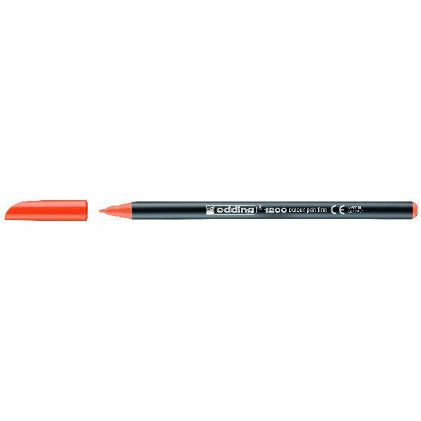 Fasermaler edding 1200 colourpen, 1 mm, orange