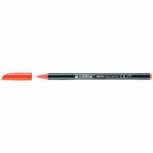 Fasermaler edding 1200 colourpen, 1 mm, orange