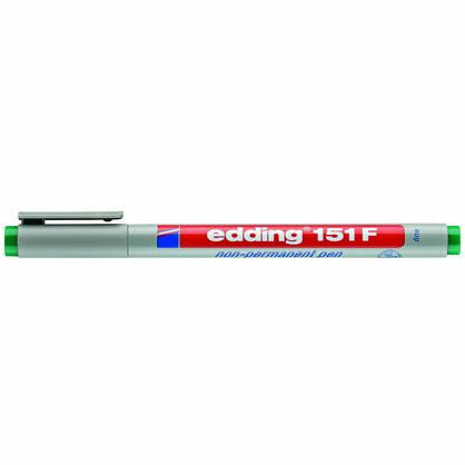 Non-permanent Pen edding 151 F, 0,6 mm, grün