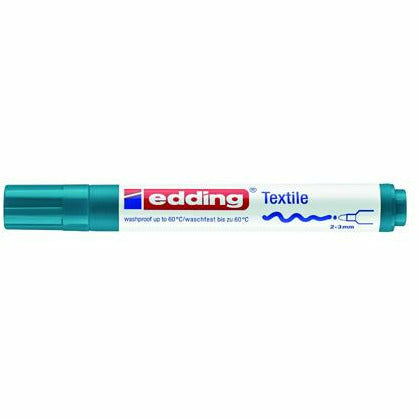 Textilmarker edding 4500 creative, Rundspitze, 2-3 mm, orientblau