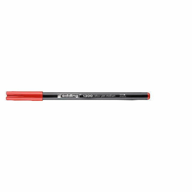 Fasermaler edding 1300 color pen, ca. 2 mm, rot