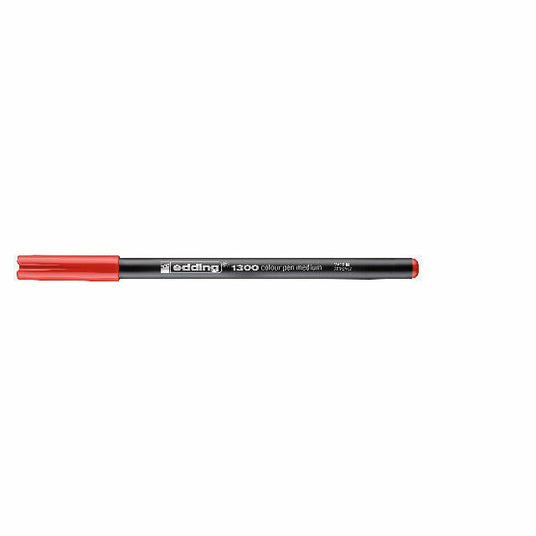 Fasermaler edding 1300 color pen, ca. 2 mm, rot