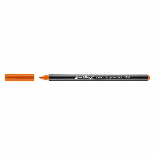 Fasermaler edding 1300 color pen, ca. 2 mm, orange