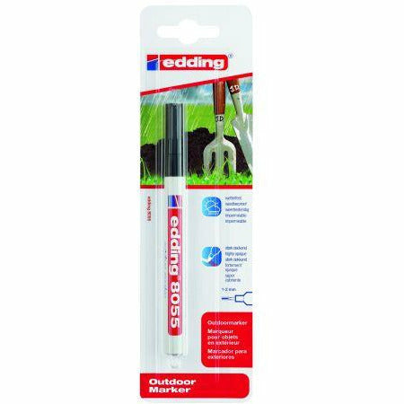 Lackmarker Outdoor marker 8055 Organisieren & Beschriften zu Hause, 1-2 mm, sw