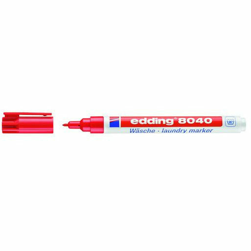 Wäschemarker 8040, 1 mm, rot