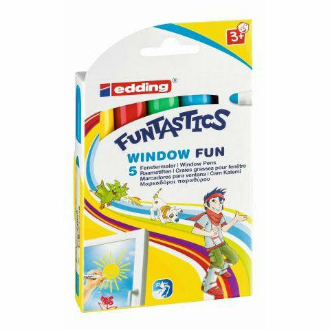 Window Marker Fun e-16 5er Set Funtastics, 2 - 6 mm, sortiert