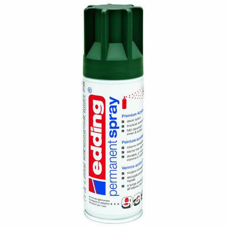 Permanent Spray edding 5200, moosgrün seidenmatt RAL 6005, 200ml