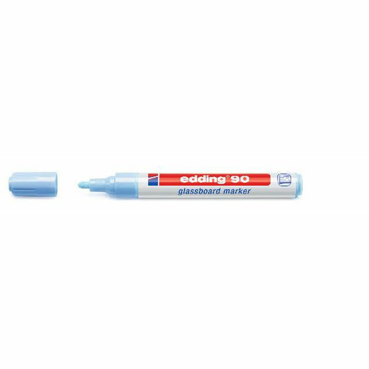 Glasboard-Marker 90; Strichstärke: 2-3 mm; Farbe: hellblau