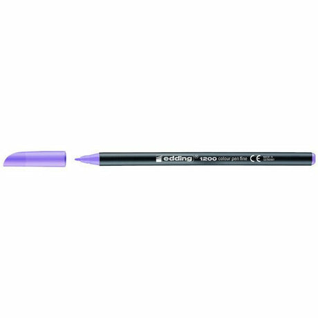 Fasermaler edding 1200 colourpen, 1 mm, Beerig Lavendel