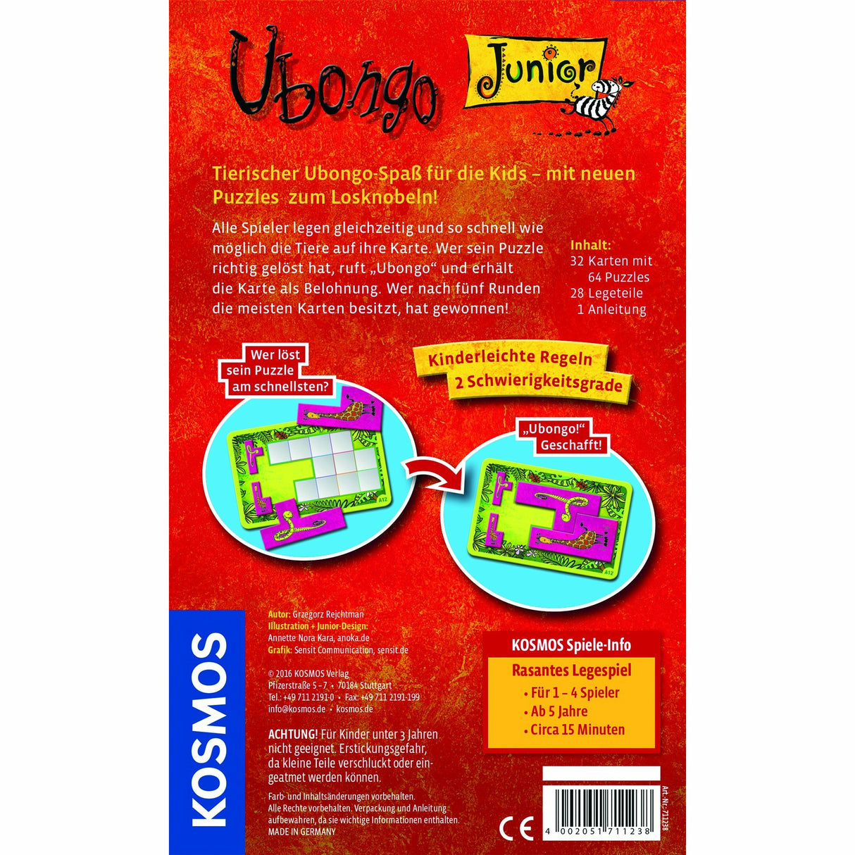 KOSMOS | Ubongo Junior (Mitbringspiel)