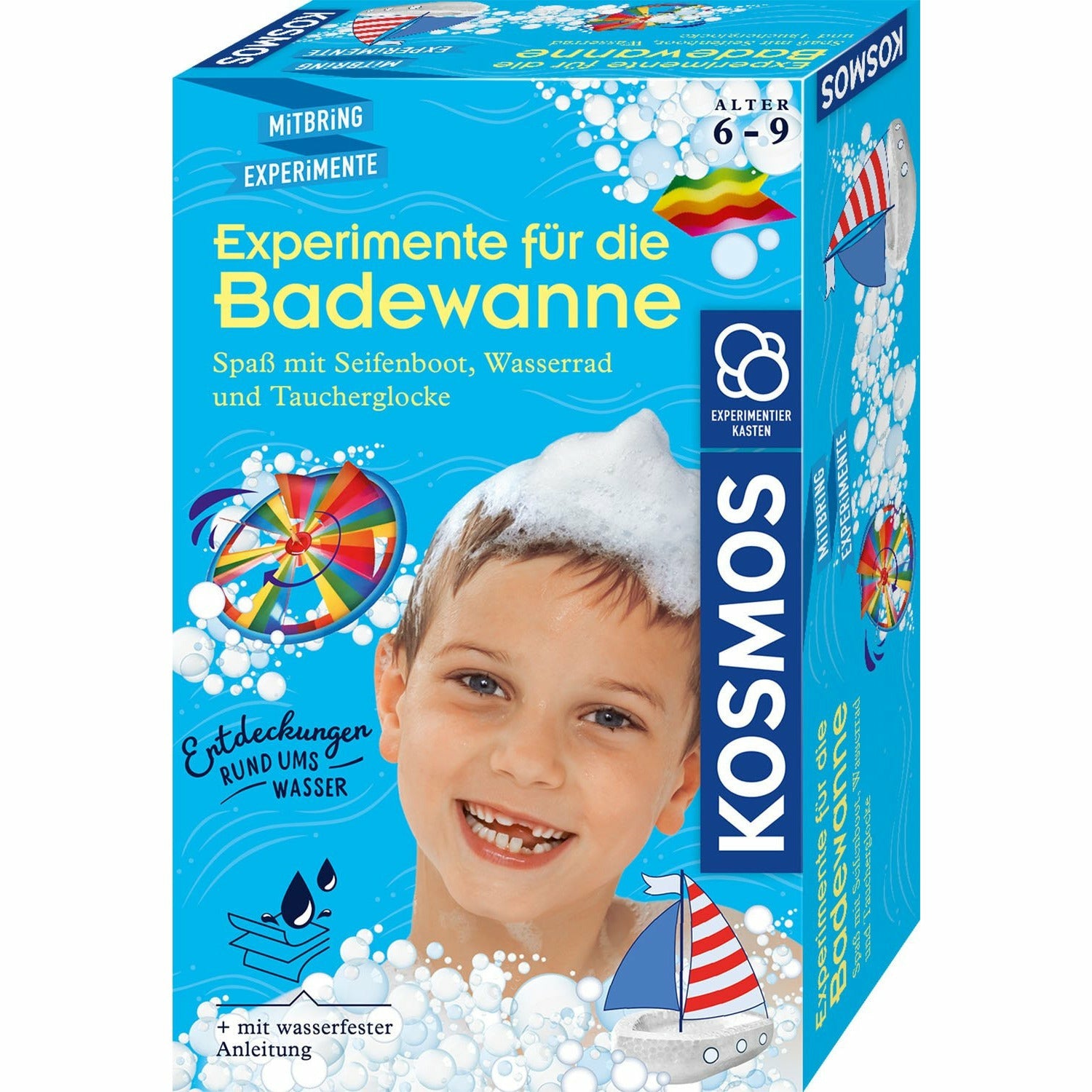 KOSMOS | Experimente für die Badewanne