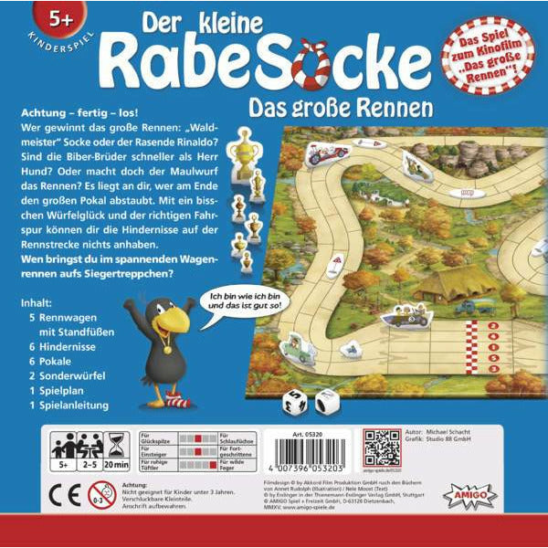 Kleiner Rabe Socke - Das große Rennen