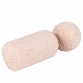 Beck | Holzfigur Zylinderform