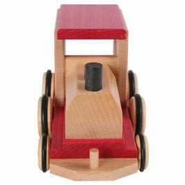 Beck | Holz-Eisenbahn mit 2 Wagen