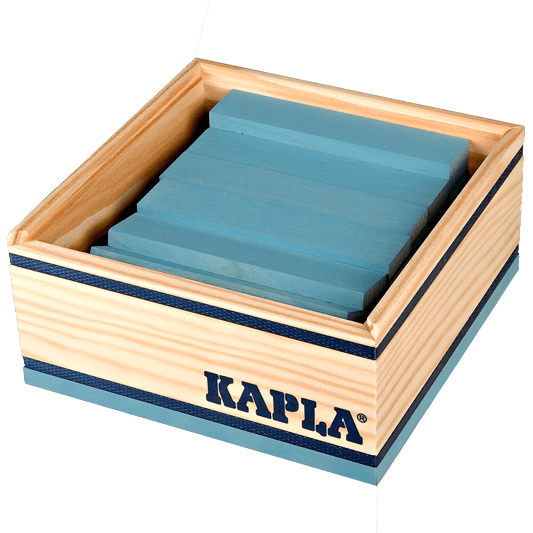 Kapla 40er Quadrate hellblau