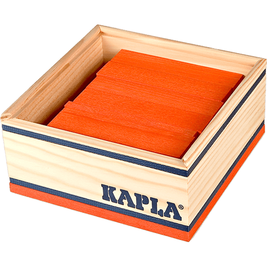 Kapla 40er Quadrate orange