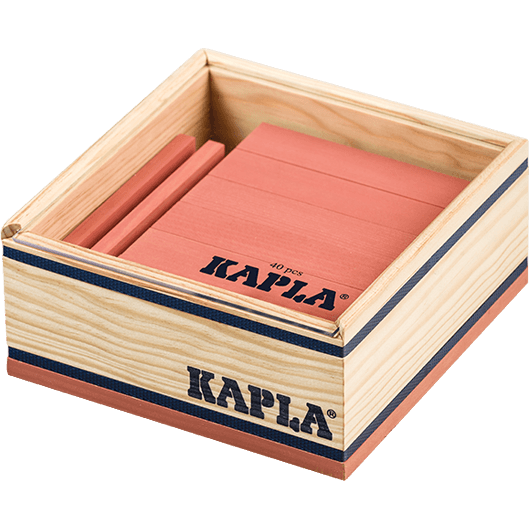 Kapla 40er Quadrate rose