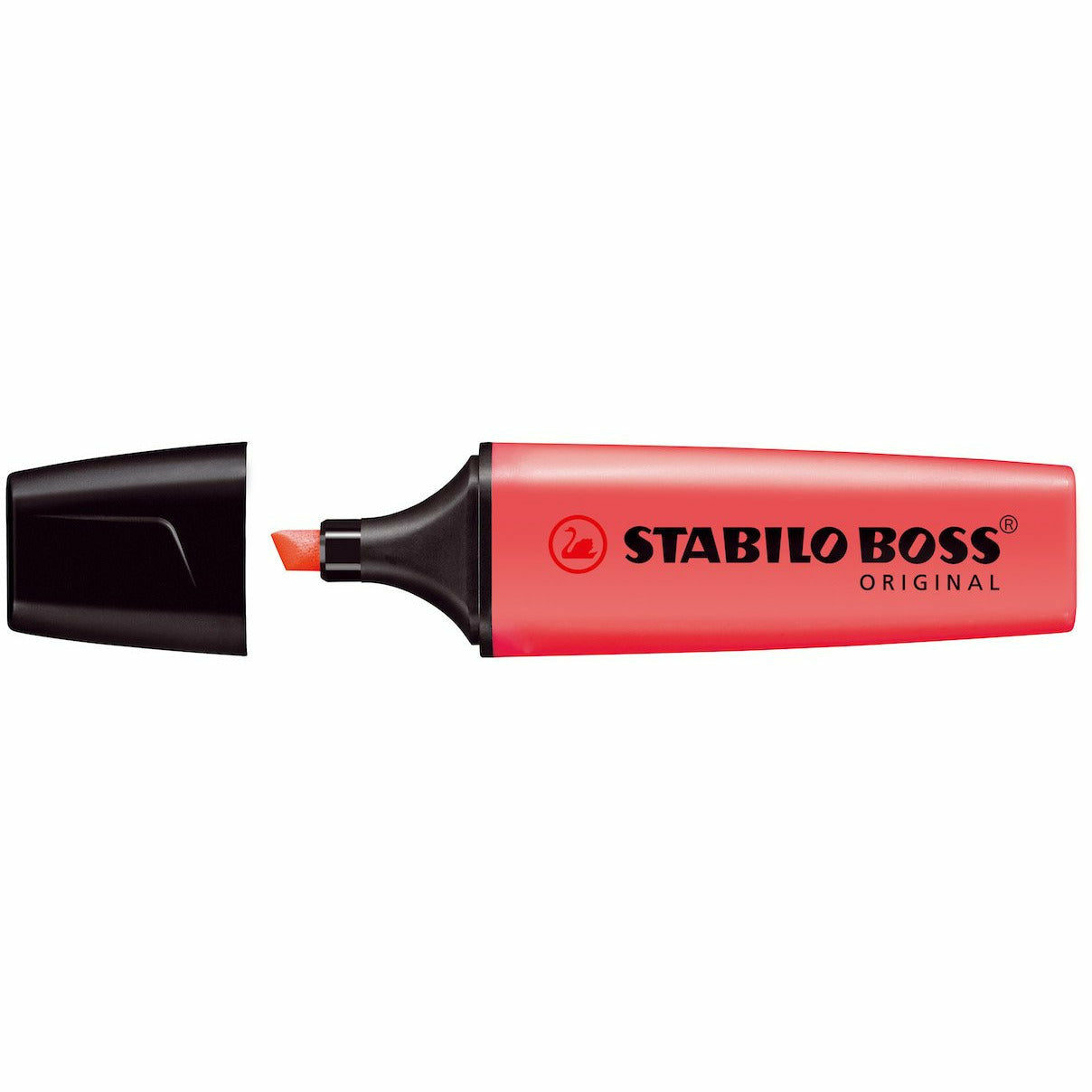 STABILO BOSS rot Leuchtmarkierer