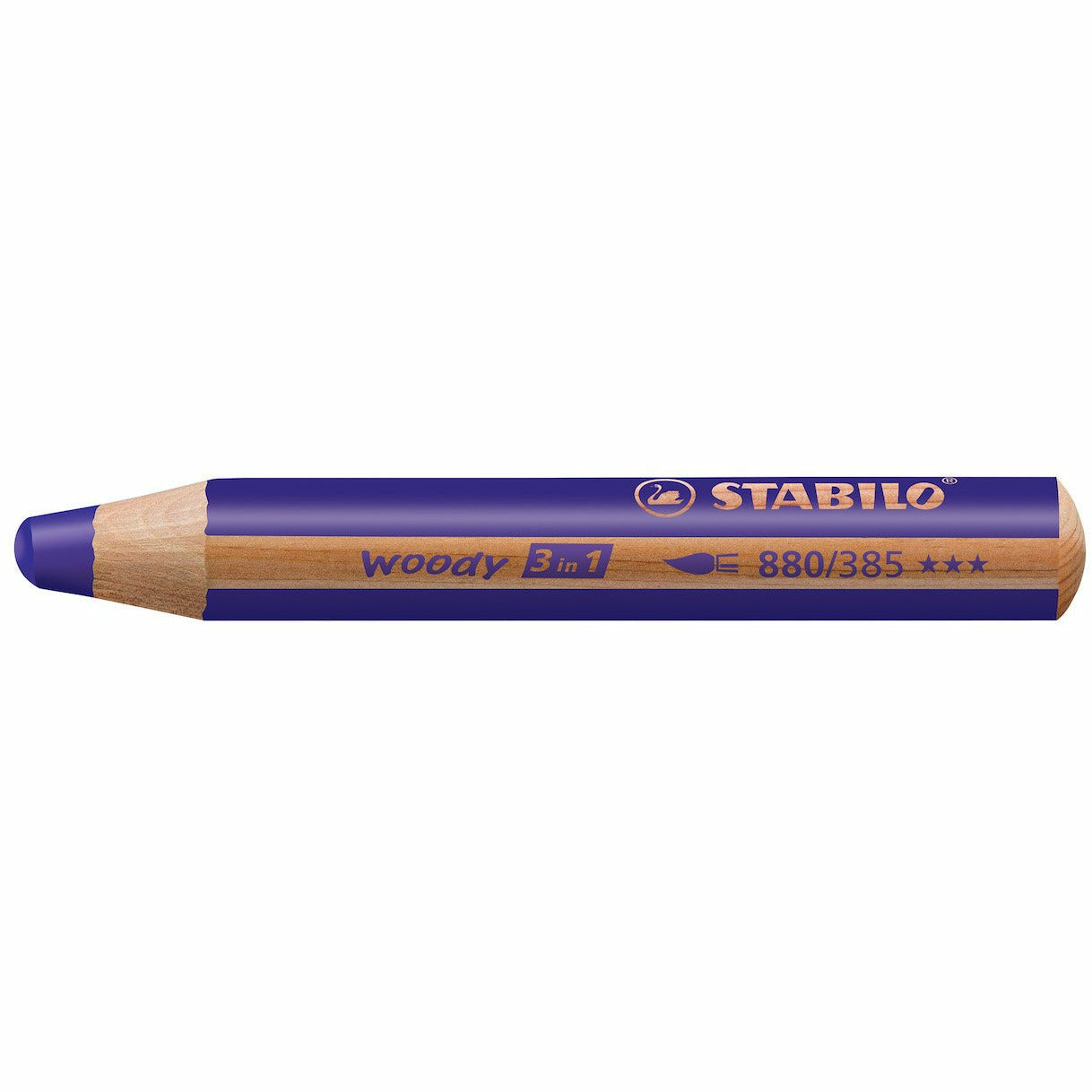 STABILO woody Farbstift violett wasservermalbar