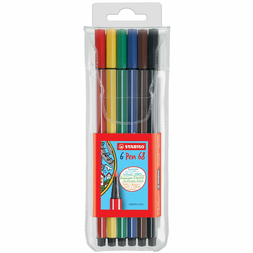 STABILO Pen 68 6er Etui