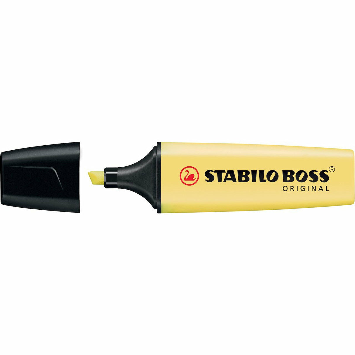 STABILO BOSS pastel milky yellow