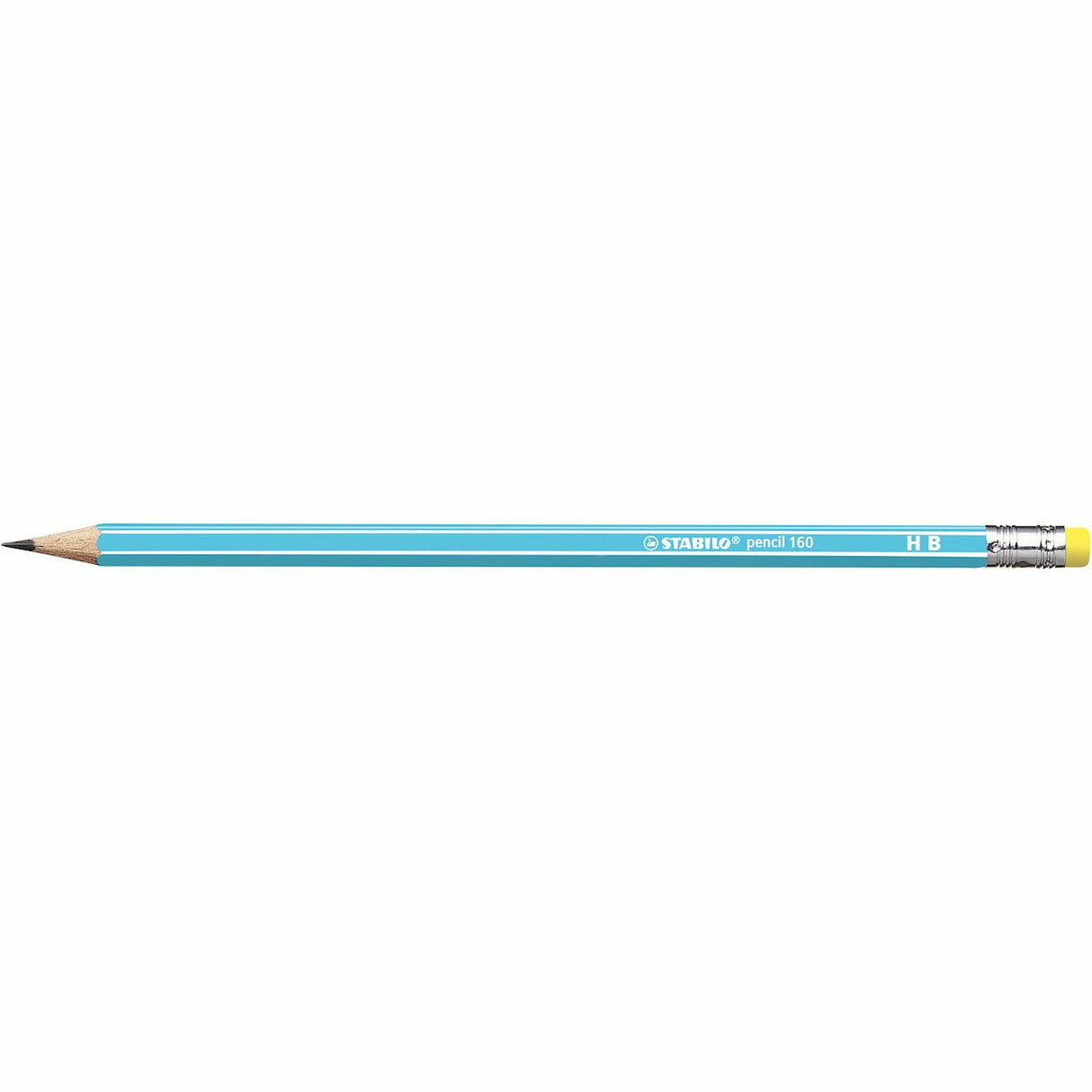 STABILO pencil 160 blau HB Gummikapsel