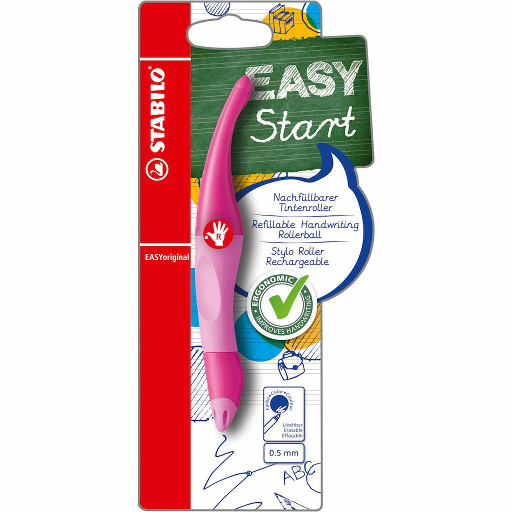 STABILO EASYoriginal Start R pink und 1 refill M blau