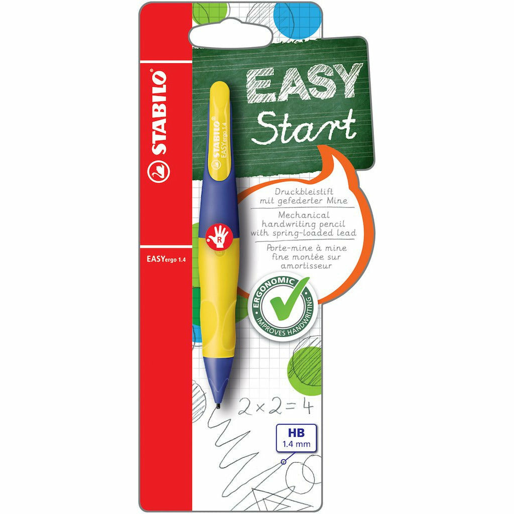 STABILO EASYergo 1.4 Start R violett/gelb Blister