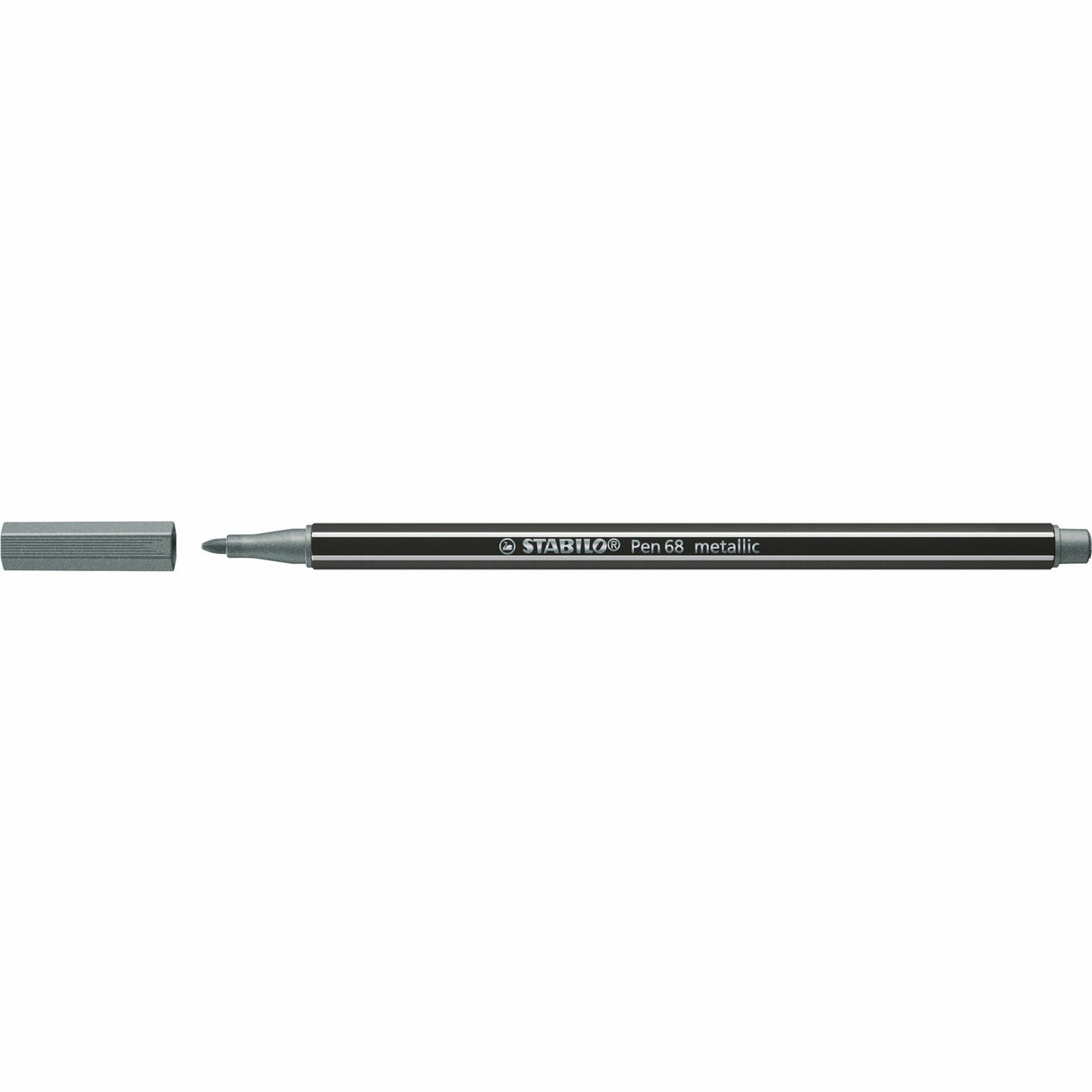 STABILO Pen 68 metallic silber