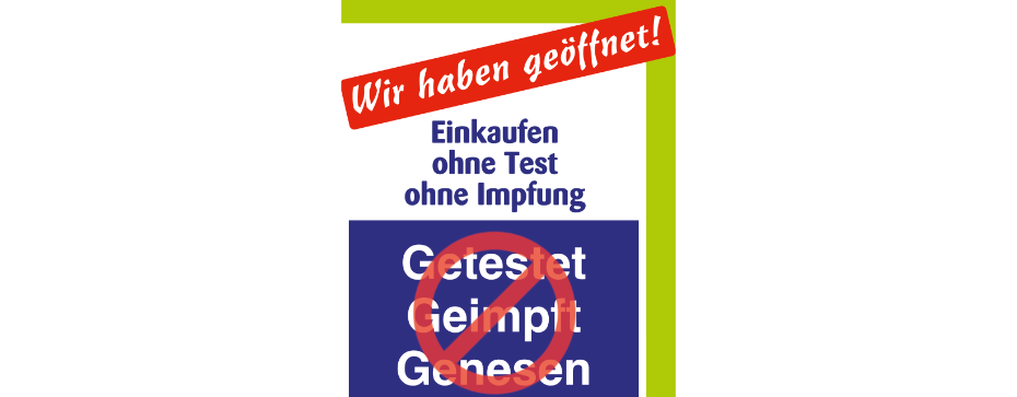 Einkaufen ohne Test .... - ab 28.05.