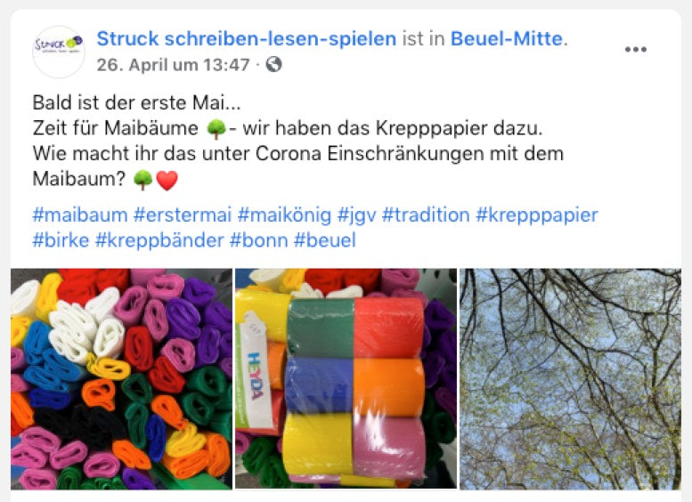 Bald ist der erste Mai...