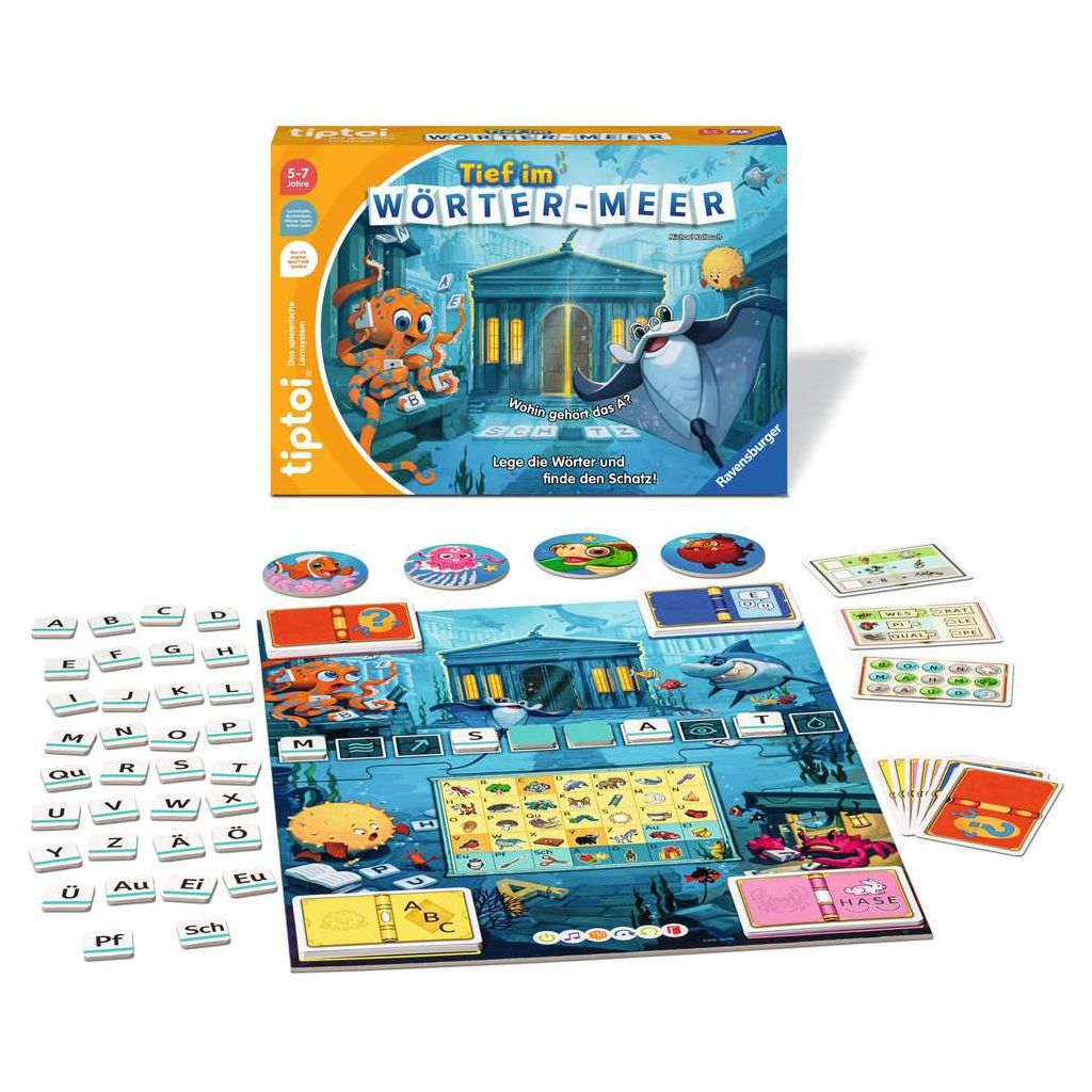 Ravensburger | tiptoi® Tief im Wörter-Meer