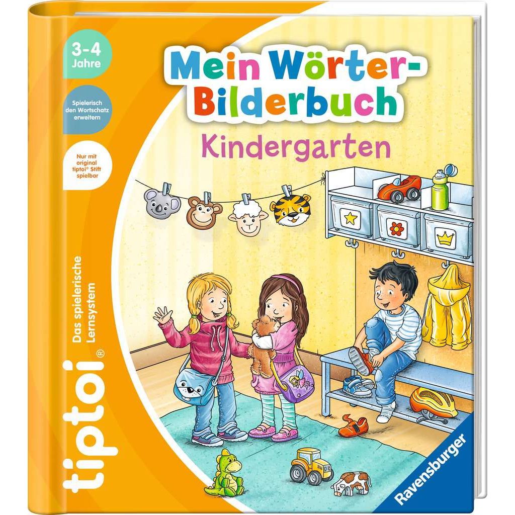 Ravensburger | tiptoi® Starter-Set: Stift und Wörter-Bilderbuch Kindergarten