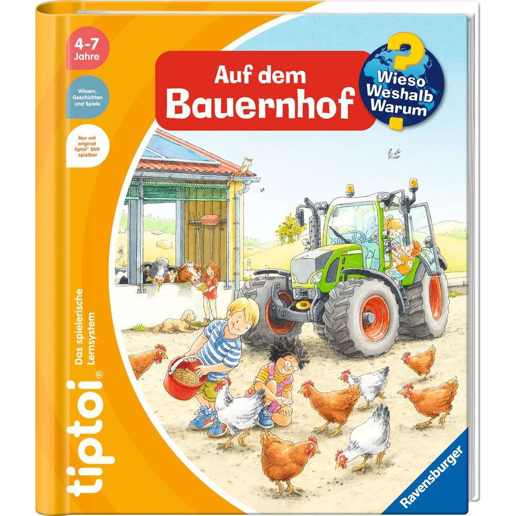 Ravensburger | tiptoi® Starter-Set: Stift und Bauernhof-Buch