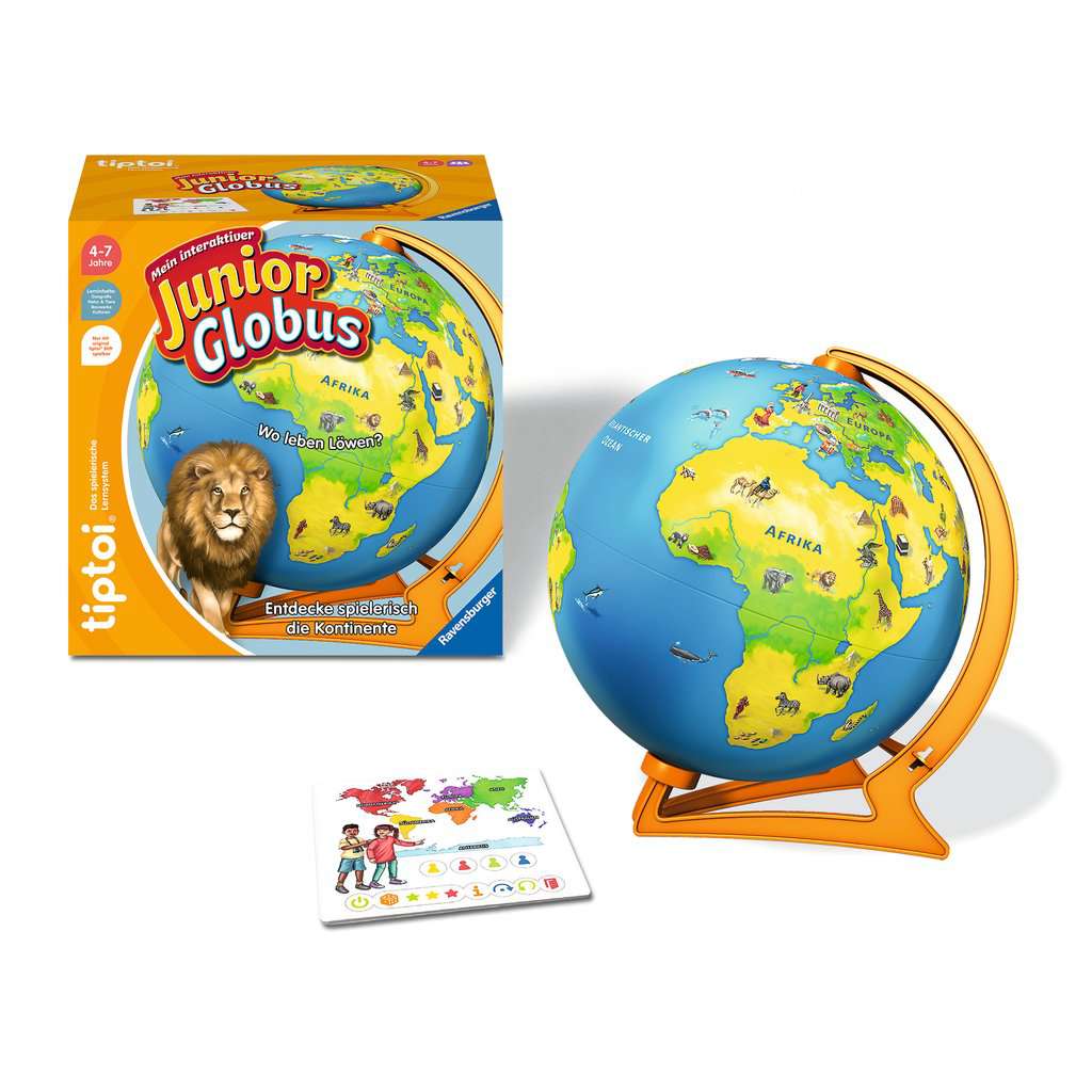 Ravensburger | tiptoi® Mein interaktiver Junior Globus