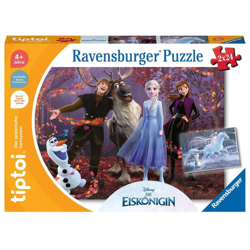 Ravensburger | tiptoi® Puzzle für kleine Entdecker: Disney Die Eiskönigin