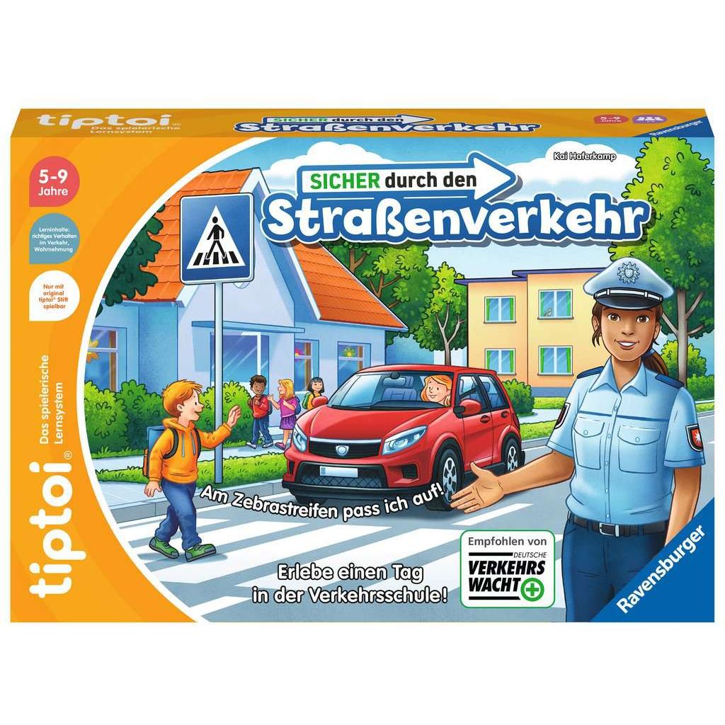 Ravensburger | tiptoi® Sicher durch den Straßenverkehr